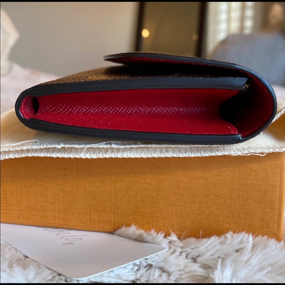 LOUIS VUITTON SPEEDY BANDOULIERE 25 and EMILIE WALLET DAMIER EBENE - Picture 13 of 16